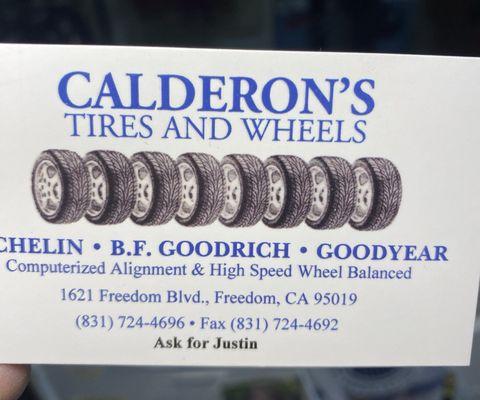 Fast, affordable for flat tires and new tires