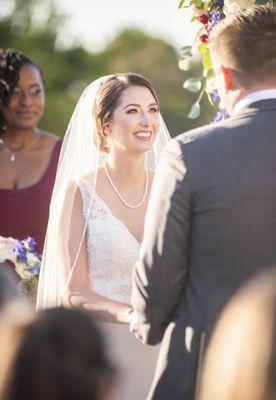 Bride hair and makeup