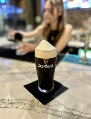 Guinness Snow Top feat. the best bartender Ms. Ari