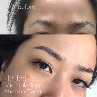 Mia Min Beauty Microblading Eyebrows _ More pictures on Instagram ( miamin_ny )