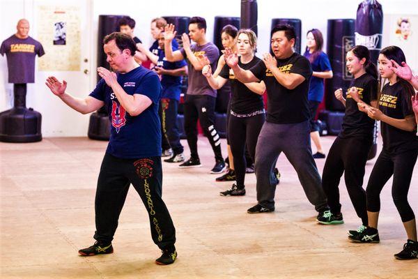 Learn Bruce Lee's Jeet Kune Do for self-defense in our JKD group classes @ Tandez Academy.