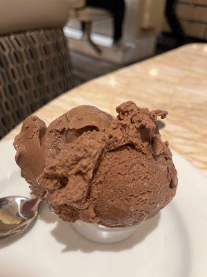 Chocolate ice cream