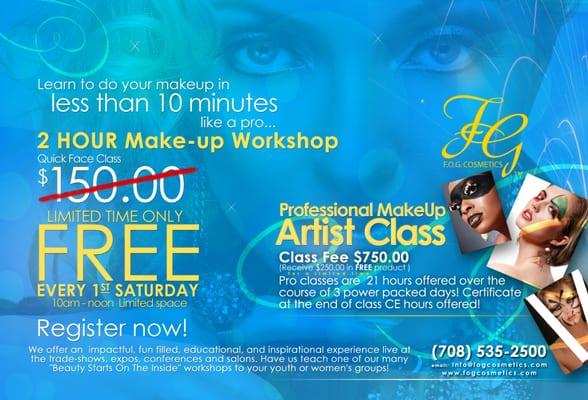 Free Make UP Workshop!