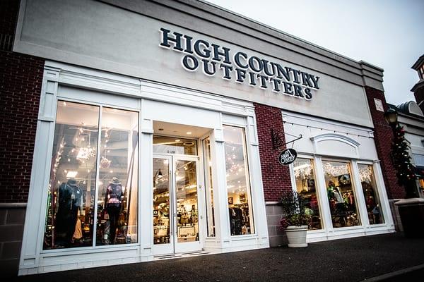 Recently Expanded High Country-Avenue Store Front