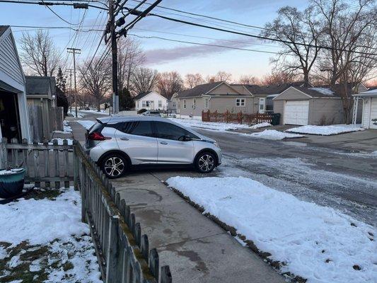 After windows tinted 2020 Chevy Bolt