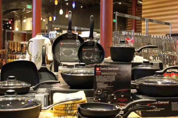 Cookware at Spice Islands Marketplace at the CIA at Greystone, St. Helena, CA