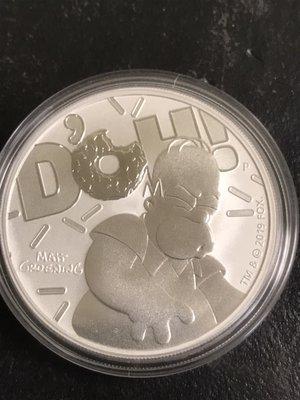 Homer Simpson silver coin!