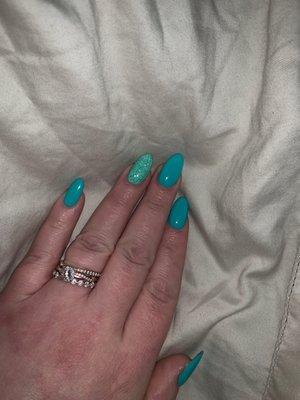 Shellac with fill $45