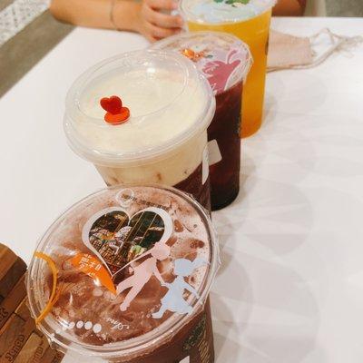 Mulberry Tea Blueberry Tea mulberry macchiato Mango Tea