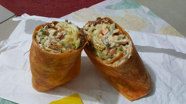 Chipotle Southwest Steak and Cheese Wrap