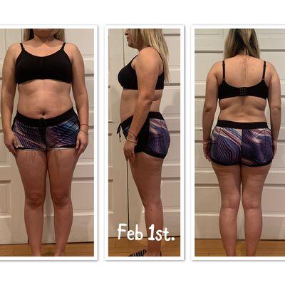 Second Place Winner (Before Pictures) of the 2021 12 Week Body Transformation Challenge