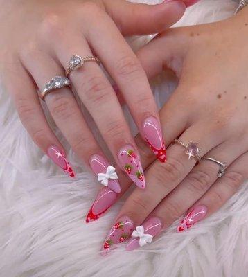 Pink Nails