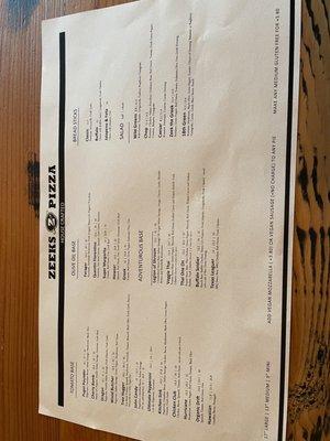 Menu 11/2021