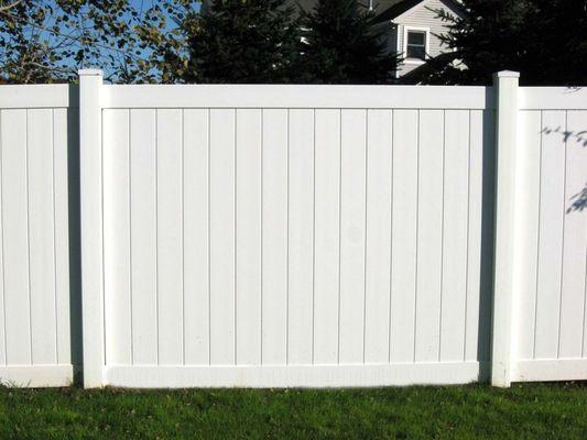 Premium Pure Vinyl Fences