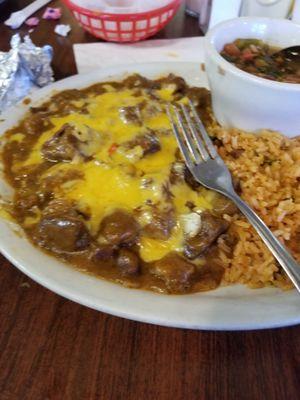 Carne guisada plate