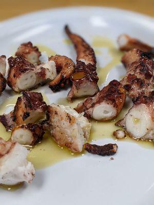 Grilled octopus