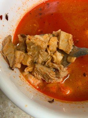 This is not their regular house menudo this is can menudo yes menudo de lata no compren aqui