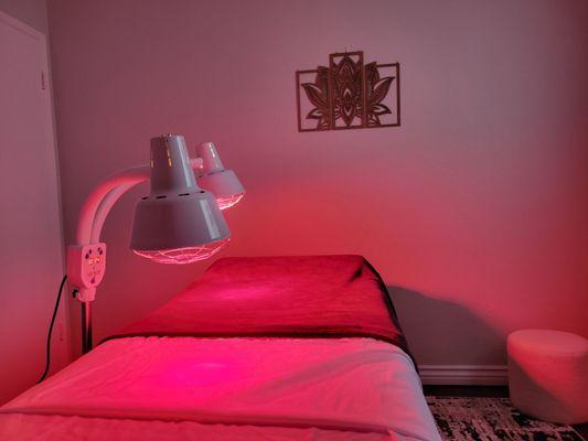 Red infrared light therapy