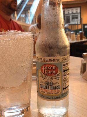 Diet white birch beer - interesting and refreshing