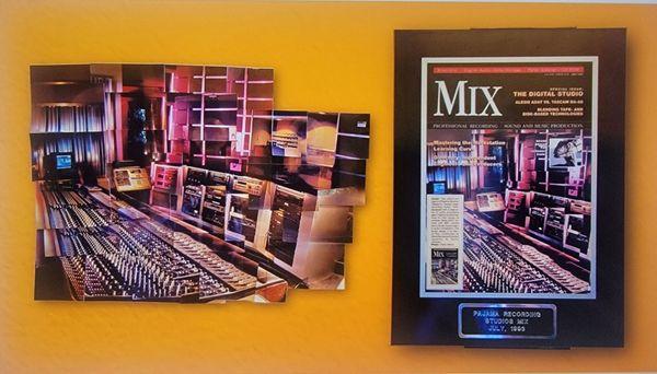 Pajama Studios featured in the cover of MIX Magazine July 1993