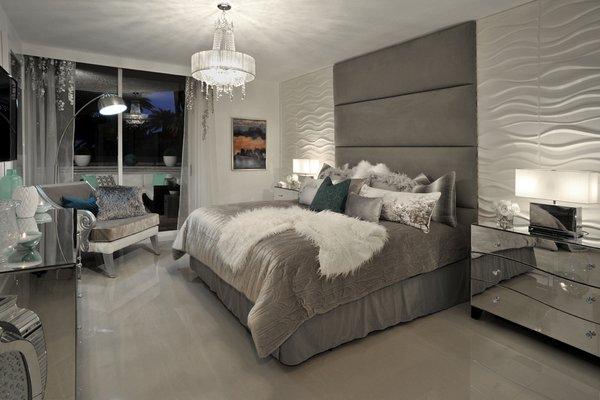 Fort Lauderdale beach condo, Master Bedroom.