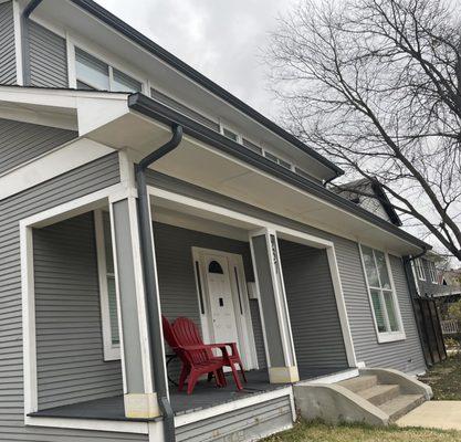 1st and 2nd floor gutters