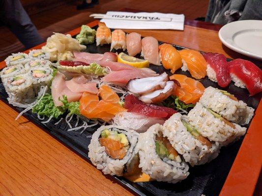 Sushi sashimi for two