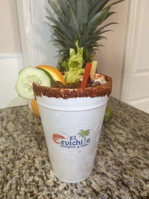 delicious & refreshing Michelada with your favorite beer