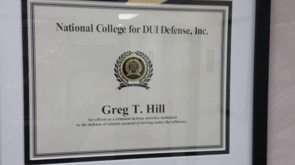 Member, National College for DUI Defense