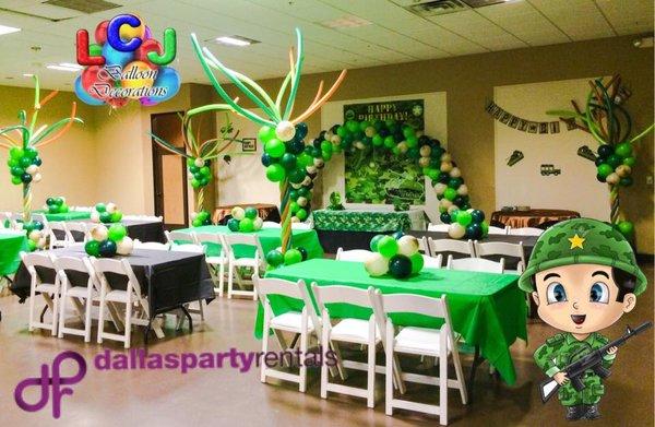 Personalize your event with your decorations!