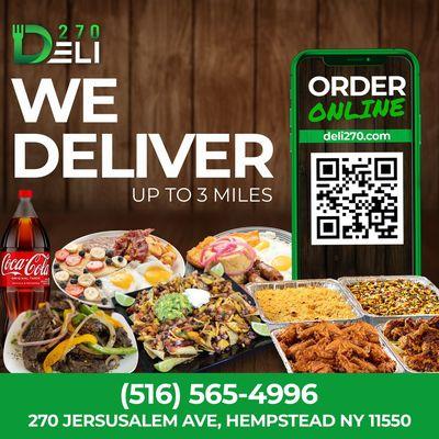 We deliver!