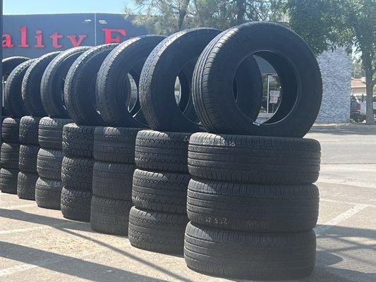 Tires. Any size you need.