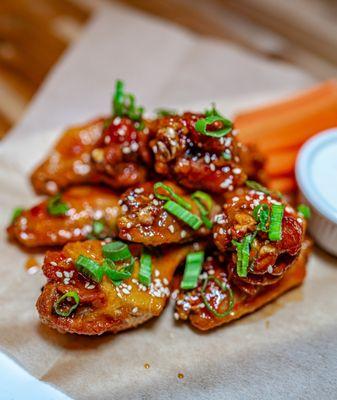 Sweet Chili Glaze Wings