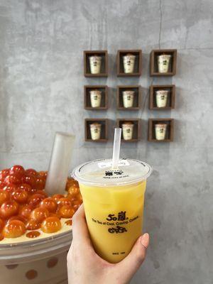 Mango Yakult Tea