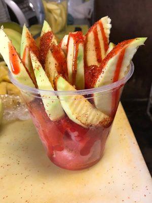 Chamoy,& tajini delicious mango & watermelon cup's