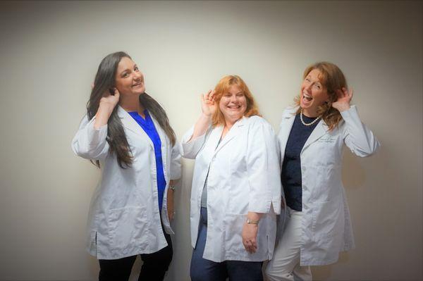 Three Doctors of Audiology on staff covering three different locations.