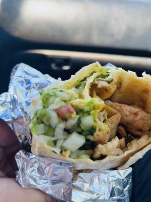 Grilled Chicken Burrito