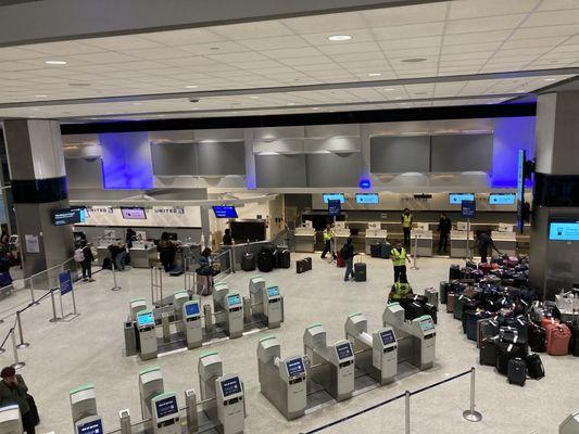 Check-in Counters for premier group