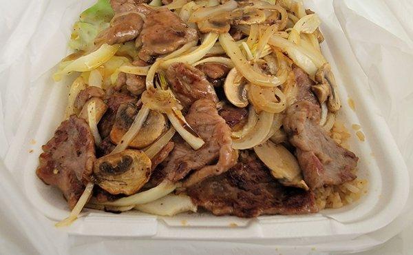 Teriyaki beef $10