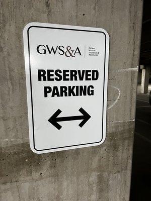 Reserved Parking