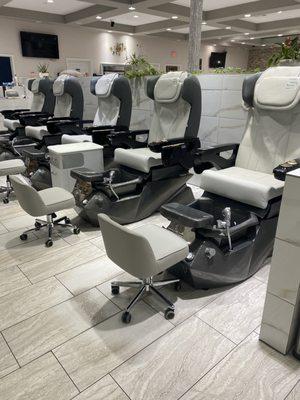 New Pedicure Chairs