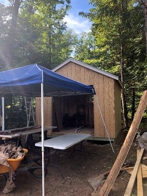 Shed from scratch