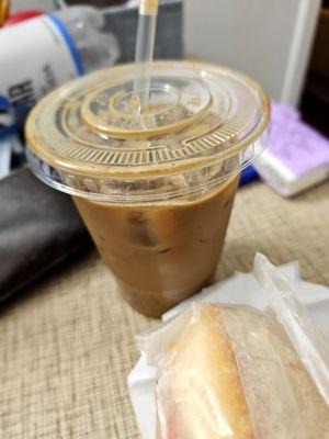 Vietnamese iced coffee/Cà Phê Sữa Đá. Always good