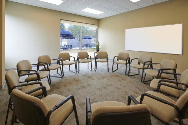 Outpatient group room