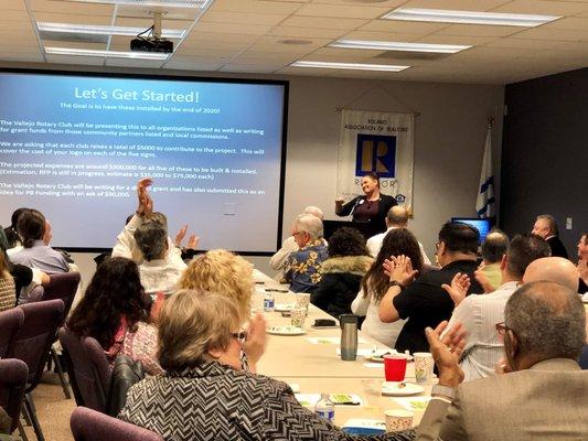 Special Guest Speaker: Shawna Gilroy (President-Elect 2018 of Rotary Club of Vallejo)