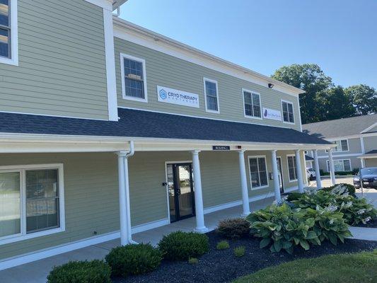 Front of building housing Northborough Cryo Therapy