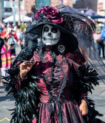 Dio De Los Muertos 2022   Catrina competition 2nd place