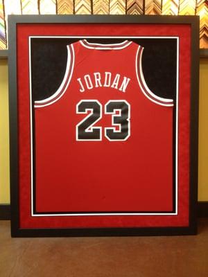 "Jordan" the perfect jersey to frame