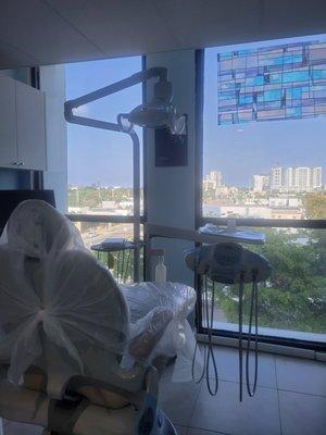 Dentist with a view!