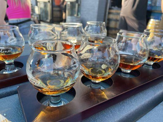 Whiskey flight